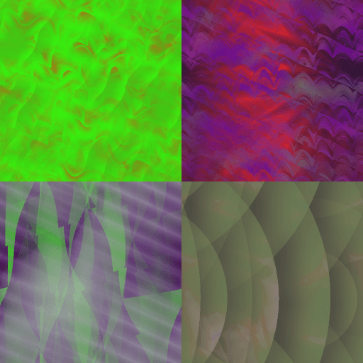 jelatofishで生成したテクスチャの例